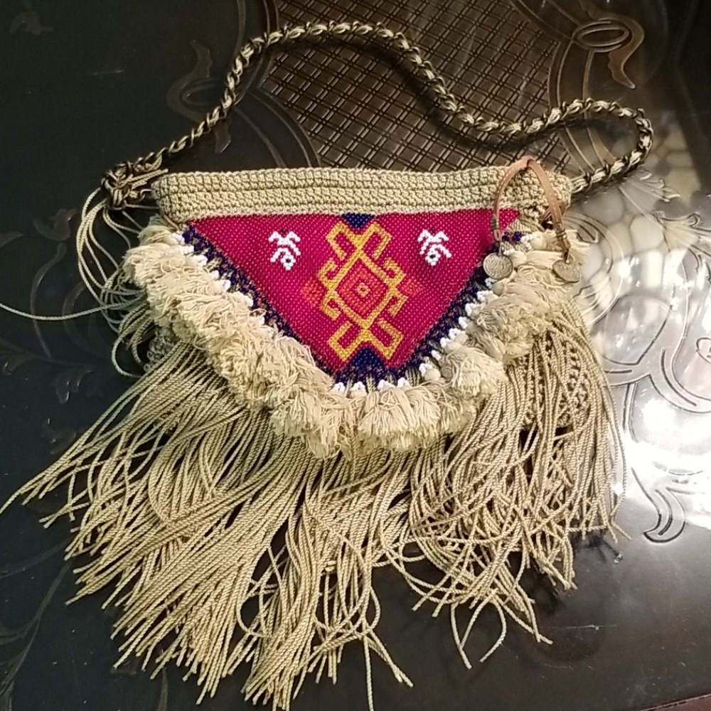 Sam Edelman Naomi Beaded Shoulder Bag. Awesome Native